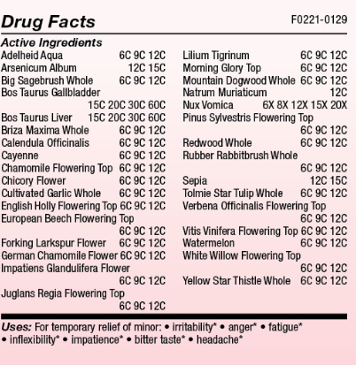 Apex Flower Remedy ANGR-FLX 1 fl oz - 1202