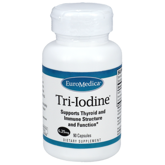 EuroMedica Tri-Iodine 6.25mg 90 caps